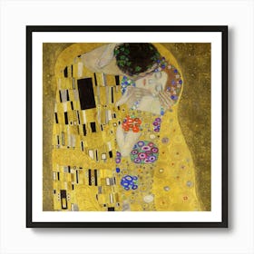 Kiss By Gustav Klimt 2 Art Print