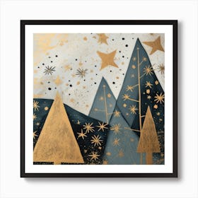 Laz 88 22 Merry And Bright 48 Art Print