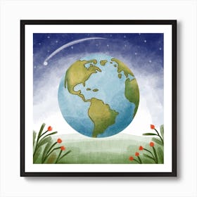 Beautiful Earth Art Print