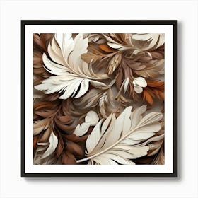 Boho Whispers of Elegance 4 Art Print