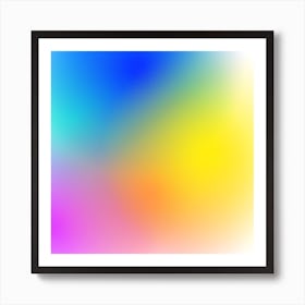 Abstract Pastel Background 2 Art Print