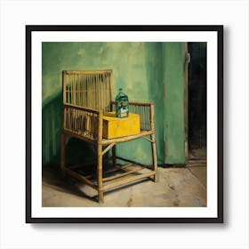 Evolution of VG’s Chair Series- 1980s The Drink Art Print