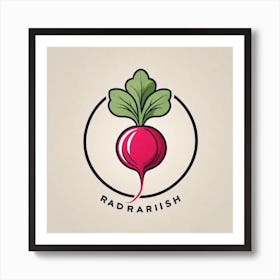 Radish Logo 1 Art Print