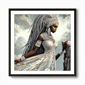 Exotic Beauty Artwork 163 Art Print