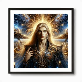 Angel Of Light 3 Art Print