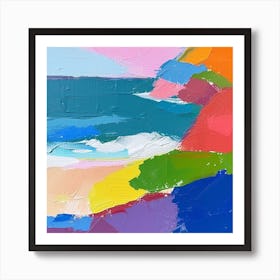 Abstract Travel Collection Maui Usa 2 Art Print