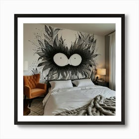 Default Unique And Trending Bed Room Art 0 Art Print