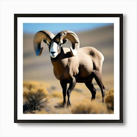 BIGHORN SHEEP Art Print