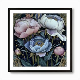 Peonies II Art Print