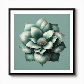 Lotus Flower 40 Art Print