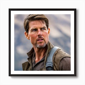 Tom Cruise In Jumanji Art Print