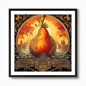 Pear Destiny Art Print