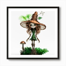 Little fairy doll 4 Art Print