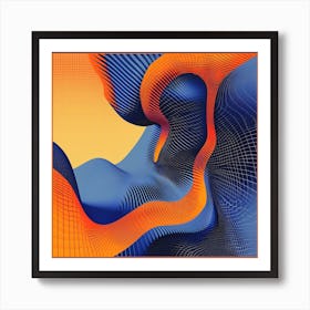 Abstract Painting 9 Art Print