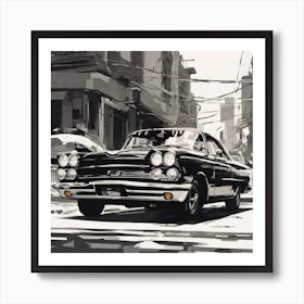 Chevrolet Impala Art Print