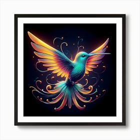 Hummingbird Art Print