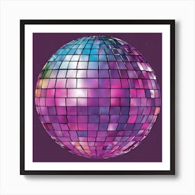 Disco Ball 6 Art Print