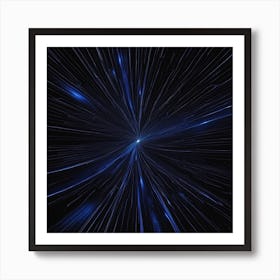 Abstract Space - Space Stock Videos & Royalty-Free Footage Art Print