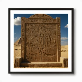 Default Hotep Is An Egyptian Word That Roughly Translates As T 0 4 Art Print