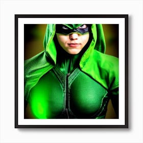 Green Arrow Art Print