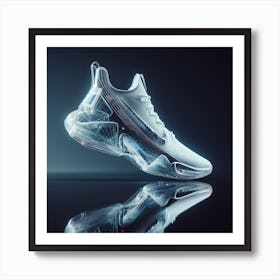 Nike Flyknit Basketball Shoe Art Print