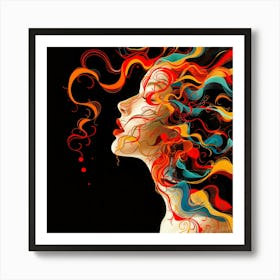 Sun Quest - Woman's Wonder Art Print