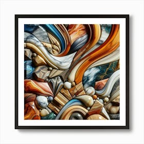 Abstract Painting 33 Art Print