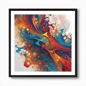 Abstract Painting 2 Art Print