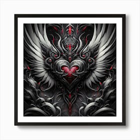 Heart Of The Angels Art Print