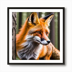 Red Fox 2 Art Print