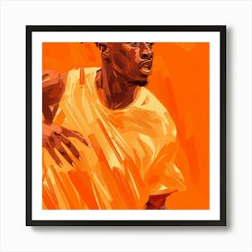 Basketball Player 7 Art Print