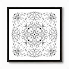 Tribal Pattern Art Print