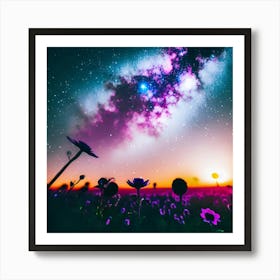 Milky Way 79 Art Print