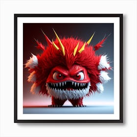 Monster Monster Monster Monster Monster Monster Monster Monster 1 Art Print