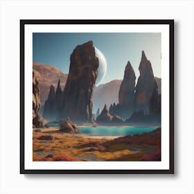 Landscape - Landscape Stock Videos & Royalty-Free Footage Art Print