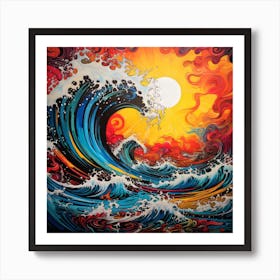 Great Wave Off Kanagawa Art Print