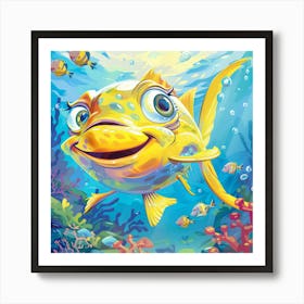 Mahi Mahi Fish Art Print