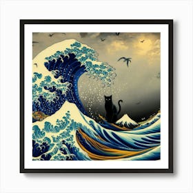 Great Wave Off Kanagawa 1 Art Print