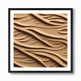 Sand Texture 7 Art Print