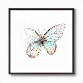 Butterfly Painting Art Print