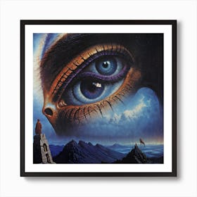 Eye Of The Tiger Art Print