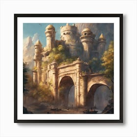 Fantasy Castle 7 Art Print