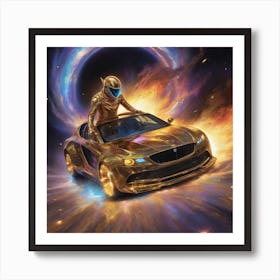 Magical Space Car Affiche