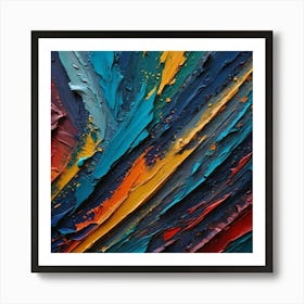 Abstract Painting 49 Art Print