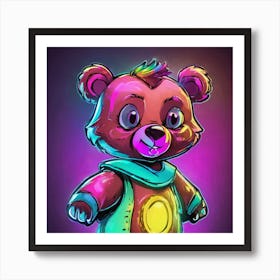 Teddy Bear Art Print