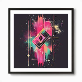 Tetris Art Print