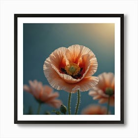 Poppy Flower 3 Art Print