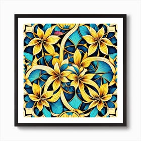 Floral Pattern Art Print