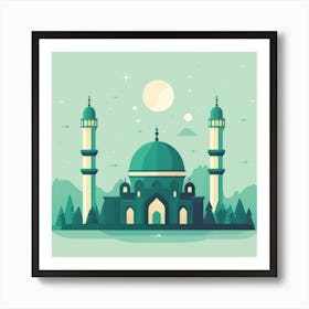 Islamic Mosque Art Print