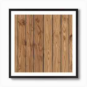 Wooden Planks 1 Art Print